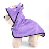 HULIANFU S/M/L Pet Dog Bath Towel Soft Dog Towel Super Absorption Drying Bath Towel for Dog Cat Puppy Bathrobes Pet Cleaning Supplies