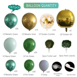 HULIANFU Wedding Balloon Kit Balloons Arch Decoration Birthday Baby Shower Party Birthday Wedding Balloon Decoration Balloons Sets Arch