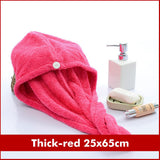 HULIANFU Rapid Drying Hair Towel Microfiber Soft Skin Friendly Warp Hat Quickly Hair Drying Cap Bath Tool Shower Towel Women Lady Toallas