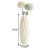 HULIANFU Modern vases decoration home Nordic Style Flower Arrangement Living Room Origami flower pot for interior