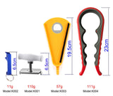 HULIANFU Kitchen Accessories Jar  Opener Beer Bottle  Can Gap Lids Off Easily Adjustable Size Stainless Steel Aluminium Alloy