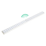 HULIANFU Ultra-Thin Closet Ligh Lights 24/40/60 LED Motion Sensor Light Cupboard Wardrobe Night Lamp Kitchen Bedroom Cabinet led lights