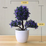 HULIANFU Mini Artificial Aloe Plants Bonsai Small Simulated Tree Pot Plants Fake Flowers Office Table Potted Ornaments Home Garden Decor