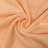 HULIANFU   Zyfmptex 1pcs Minky Fabrics For Sewing Diy Handmade Home Textile Cloth For Toys Plush Fabric Patchwork Solid Color Style 45*50cm