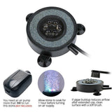 HULIANFU Underwater Submersible Fish Tank Light Color Changing LED Air Bubble Light Aquarium Air Bubble Lamp Making Oxygen for Fish Tank