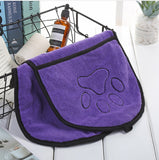 HULIANFU Pet Dog Towel Super Absorbent Dog Bathrobe Bath Towels Quick-Drying Cat Puppy Small Large Dogs Bath Towel ThickTowel Pet Towel