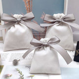 HULIANFU Velvet Gift Bags Jewelry Ribbon Sack 7x9cm 10x12cm 12x15cm pack of 50 Eyelashes Makeup Lipstick Drawstring Pouches
