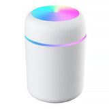 HULIANFU Portable USB Humidifier 300ml Ultrasonic Dazzle Cup Aroma Diffuser Cool Mist Maker Air Humidifier Purifier with Romantic Light