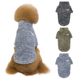 HULIANFU Winter Warm Pet Dog Thickened Cashmere Jacket Thicken Pet Outdoor Clothing For Chihuahua Teddy Dogs Costume Puppy Clothes Outfit