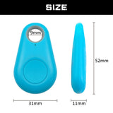 HULIANFU Pet Smart GPS Tracker Mini Anti-Lost Waterproof Bluetooth Locator Tracer For Pet Dog Cat Kids Car Wallet Key Collar Accessories