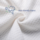 HULIANFU Memory Foam Bed Orthopedic Pillow Neck Protection Slow Rebound Memory Pillow Butterfly Shaped Health Cervical Neck Size 60/50 cm