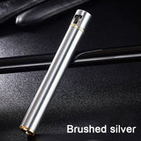 HULIANFU Mini Cigarette Lighter Grinding Wheel Flint Free Fire Butane Gas Lighter Portable Can Be Placed Cigarette Box Smoke Accessories