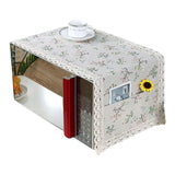 HULIANFU Oil-proof  Breathable Protection With Storage Bag Kitchen Microwave Oven Dust Cover with Storage Bag Kitchen Accessories