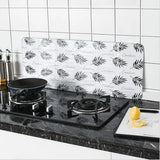 HULIANFU New 1pc Home Stove Foil Plate Screens Prevent Oil Splash Cooking Hot Baffle Kitchen Tool Dividers