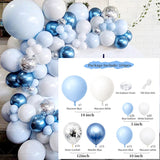 HULIANFU Wedding Balloon Kit Balloons Arch Decoration Birthday Baby Shower Party Birthday Wedding Balloon Decoration Balloons Sets Arch