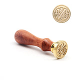 HULIANFU Retro Wood Stamp Classic 26 Letter A-z Alphabet Initial Sealing Wax Seal Stamp Ancient Seal Post Decorative Antique Stamp Gifts