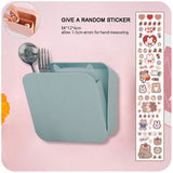 HULIANFU W&amp;G Toilet Organizer Adhesive Large Storage Box Sanitary Napkin Organizer for Cosmetics Decorative Box Bathroom Accessories