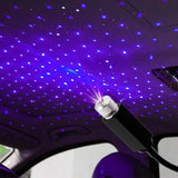HULIANFU Mini LED Projection Lamp Star Night Light USB Star Top Atmosphere Light For Bedroom Home Decor Auto Universal Projection Lamps