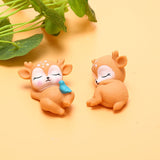 HULIANFU Sika Deer Baking Cake Topper Decoration Miniatures Fairy Garden Ornament Craft