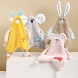 HULIANFU Lovely Cartoon Handkerchief Towel Hanging Absorbent Coral Velvet Wipe a Towel Household Kitchen Quick Drying Hand Cloth
