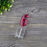 HULIANFU Number Candles Red Number 0-9 &amp; Question Mark Birthday Anniversary Smokeless Candles Cake Topper Decoration Party Supplies