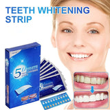 HULIANFU New 5D Gel Teeth Whitening Strips White Tooth Dental kit Oral Hygiene Care Strip for false Teeth Veneers Dentist seks Whiten gel