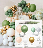 HULIANFU Wedding Balloon Kit Balloons Arch Decoration Birthday Baby Shower Party Birthday Wedding Balloon Decoration Balloons Sets Arch