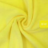 HULIANFU   Zyfmptex 1pcs Minky Fabrics For Sewing Diy Handmade Home Textile Cloth For Toys Plush Fabric Patchwork Solid Color Style 45*50cm