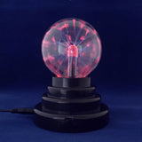 HULIANFU Novelty Glass Magic Plasma Ball Light 3 4 5 6 inch Table Lights Sphere Nightlight Magic Plasma Night Lamp