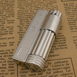 HULIANFU Retro Flint Lighter Grinding Wheel Classic Metal Flint Lighter Metal Petrol Windproof Portable Cigarette Lighter Gadgets For Man