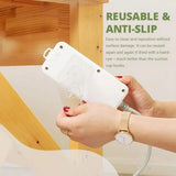 HULIANFU Multi-Purpose Hooks 5/10 Pairs Double-sided Adhesive Wall Hooks Waterproof Clothes Hats Towel Hooks Kitchen Bath Door Hooks