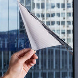 HULIANFU Privacy window film sunshade mirror reflection one-way mirror window film shading film vinyl anti-ultraviolet glass sticker