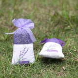 HULIANFU Portable Flowers Printing Beautiful Fragrance Lavender Sachet Bag Lavende Sachet Bags for Seeds Dry Flowers Sachet Bags Portable
