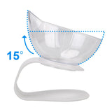 HULIANFU Non-Slip Pet Bowls For Cats Food Cat Water Bowl Double Cat Bowl Dog Bowl Pet Feeding Cat Dogs Feeder Protection Cervical