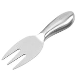 HULIANFU Kitchen Gadgets Retro Style Baking Tools Multi Functional Purpose Stainless Steel Smiley Cheese Cutlery 1Pc Silver Knife