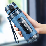 HULIANFU UZSPACE Sports Water Bottles Gym Leak-proof Drop-proof Portable Shaker Outdoor Travel Kettle Plastic Drink Water Bottle BPA Free
