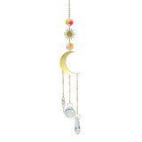 HULIANFU Prism Suncatcher,Hanging Window Crystals,Rainbow Light Catcher,Crystal Sun 50mm Catcher,Summer Gift,Octagon Beads