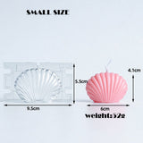 HULIANFU Scented Candle Mold DIY Wool shape Candle Silicone Casting Mold Handmade Candle Soap Making Wax Mold Handcraft Home Decoration
