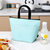 HULIANFU Lunch Bag Lunch Box Thermal Insulated Canvas Tote Pouch Kids School Bento Portable Dinner Container Picnic Food Storage Bags