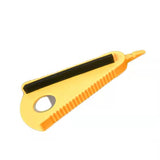 HULIANFU Kitchen Accessories Jar  Opener Beer Bottle  Can Gap Lids Off Easily Adjustable Size Stainless Steel Aluminium Alloy