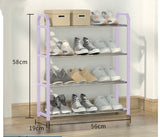 HULIANFU Shoe rack Simple multi-layer door shoe cabinet Multi-functional storage shoe rack for household dormitory