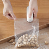 HULIANFU Kitchen Accessories Mini Sealing Machine Portable Heat Sealer Plastic Package Storage Bag Handy Sticker and Seals for Food Snack