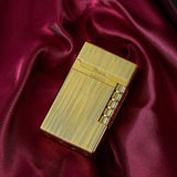 HULIANFU New  Loudly Gas Lighter Square Metal Sideslip Mini Lighters Flint Cigarette Lighters Smoking Accessories Gadgets for Men