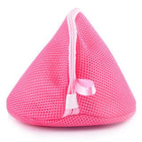 HULIANFU Triangle Bra Wash Laundry Bag Lady Women Bra Underwear Washing Machine Protection Net Mesh Bag Lingerie Hosiery Protect Mesh Bag