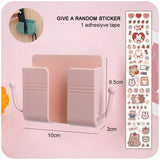 HULIANFU W&amp;G Toilet Organizer Adhesive Large Storage Box Sanitary Napkin Organizer for Cosmetics Decorative Box Bathroom Accessories