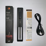 HULIANFU Wireless Meat Food Thermometer for Oven Grill BBQ Steak Turkey Smoker Kitchen Smart Digital Bluetooth Barbecue New Year Gifts
