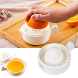 HULIANFU Kitchen Manual Orange juicer Lemon Squeezer Plastic Fruit Tool Mini Blender Portable Citrus Juicer Machine Kitchen Accessories