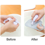 HULIANFU Travel Portable Thicken Mini Washboard Non Slip Laundry Accessories Board Washing Children  Clothes Socks Cleaning Tools