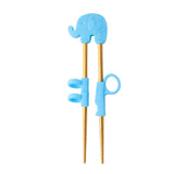 HULIANFU Reusable Stainless Steel Cute Portable Chopsticks For Kids Learning Training Chopsticks Food Sticks Learner Kids Enlightenment