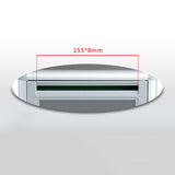HULIANFU Lockable High Quality Aluminium Secure Mail Letter Post Box Mailbox Postbox Retro Home Garden Letter Mail Box Garden Ornament